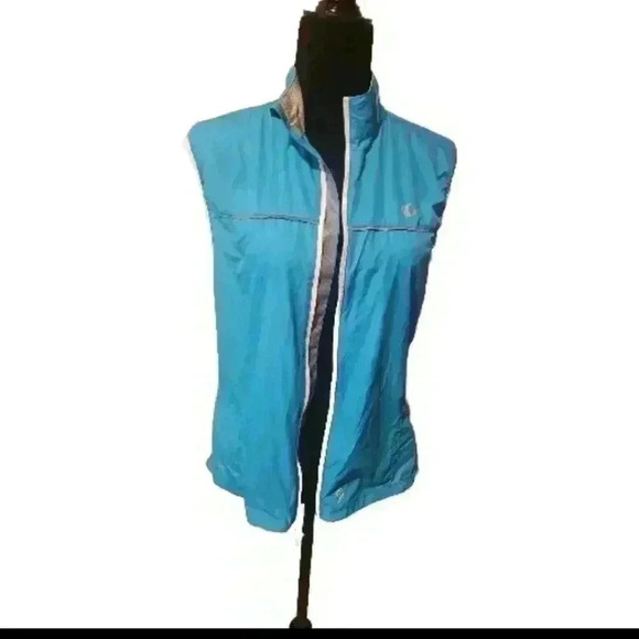 Pearl Izumi Women's Blue Elite Barrier Reflective Cycling Vest L - Picture 5 of 14